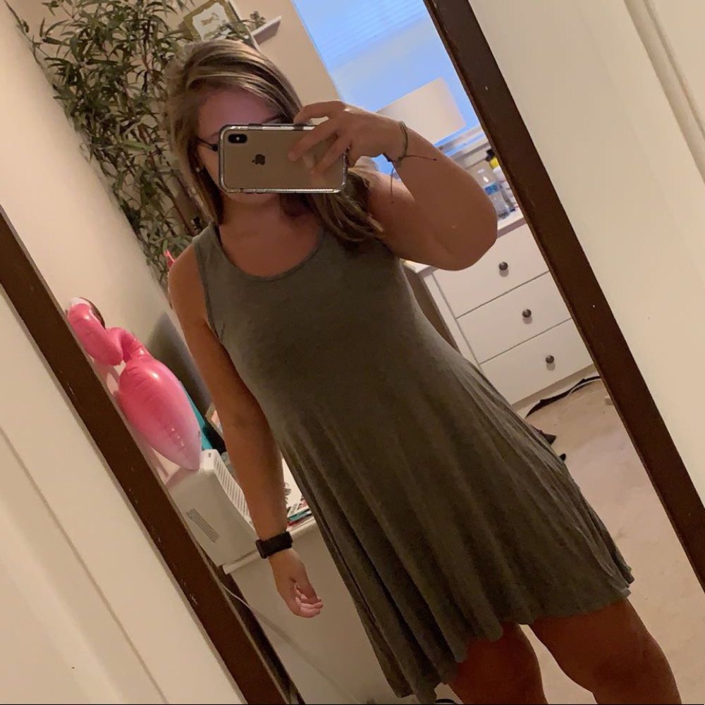 rue 21 grey dress